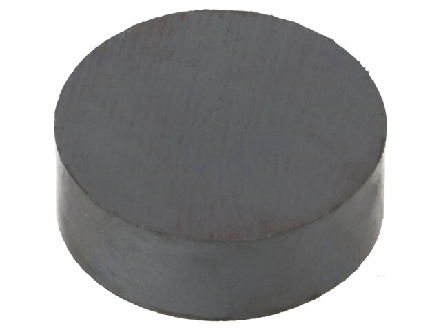 Magneet: vast; hard ferriet; 16N; Ø: 30,2mm; H: 10,3mm Magneet: vast; hard ferriet; 16N; Ø: 30,2mm; H: 10,3mm